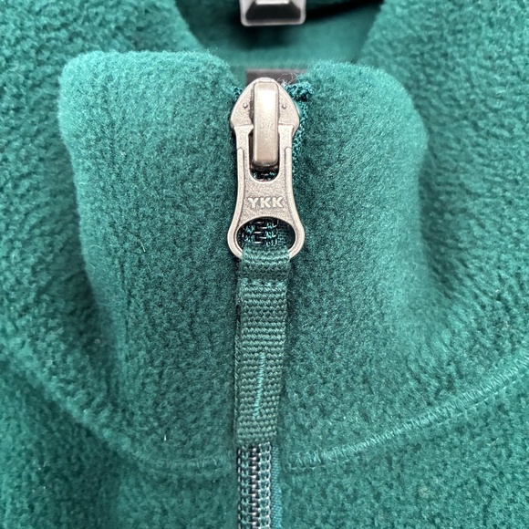 Uniqlo Green Fleece Jacket Size M - Picture 2 of 5